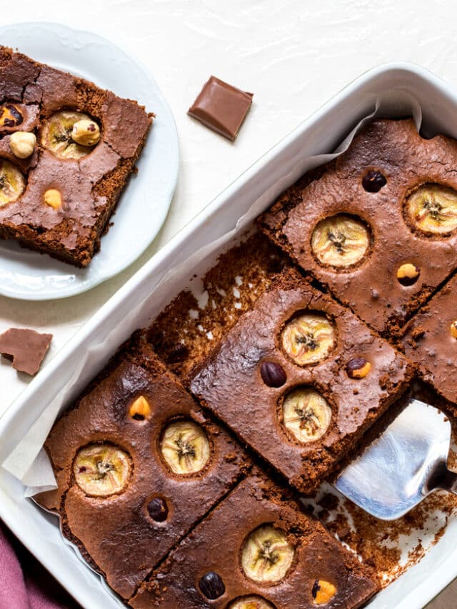 Receita De Brownie Vegano De Banana A Arquiteta