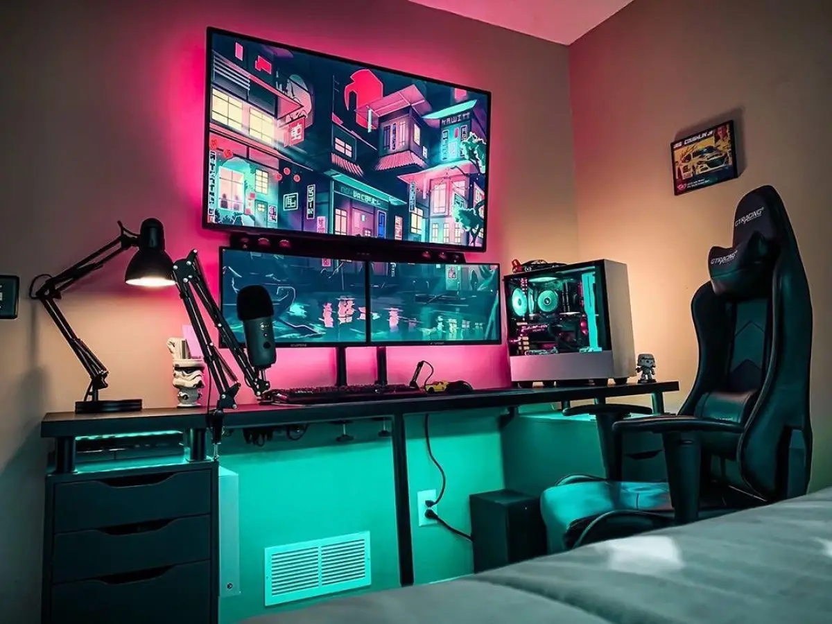 Decorando seu setup gamer - ideias de decoração gamer - LIVE Streamer