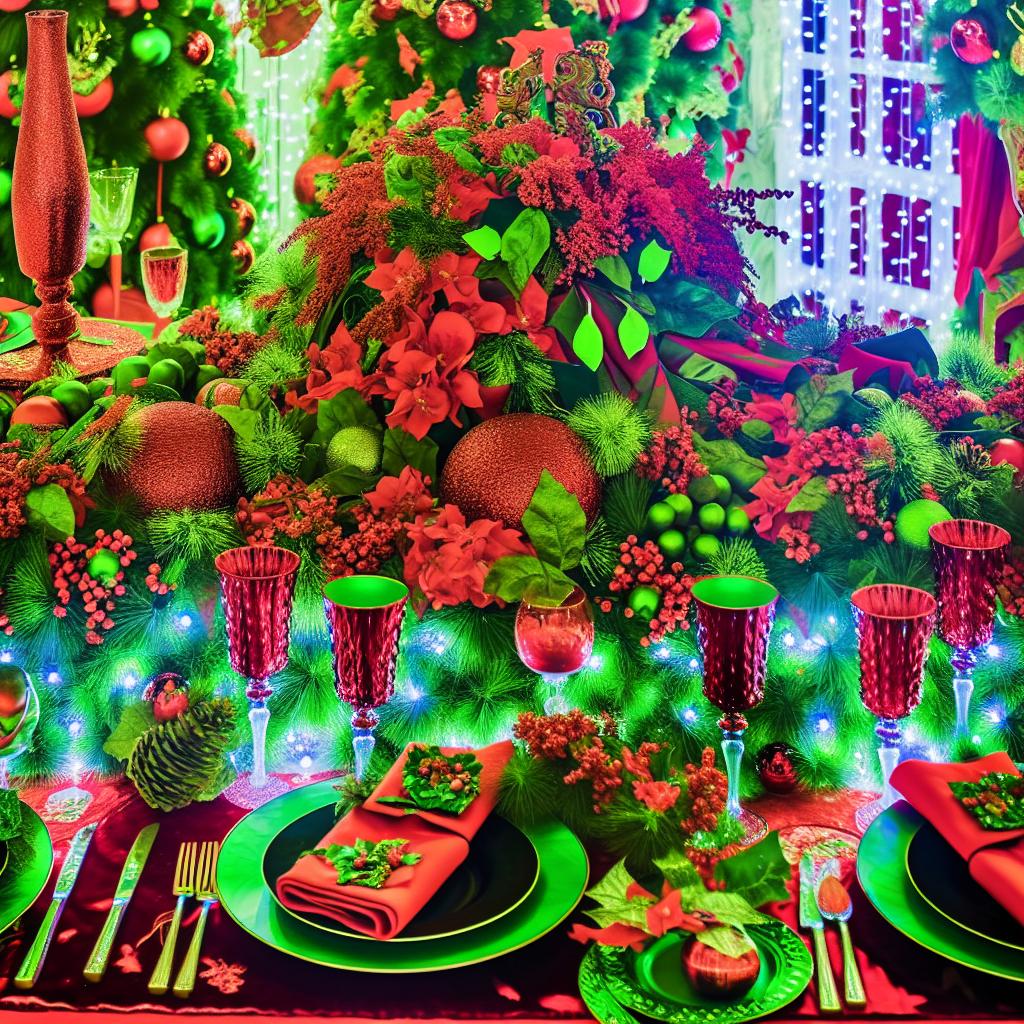 Descubra Os Segredos Da Decoração De Natal: Árvore Vermelha E Dourada