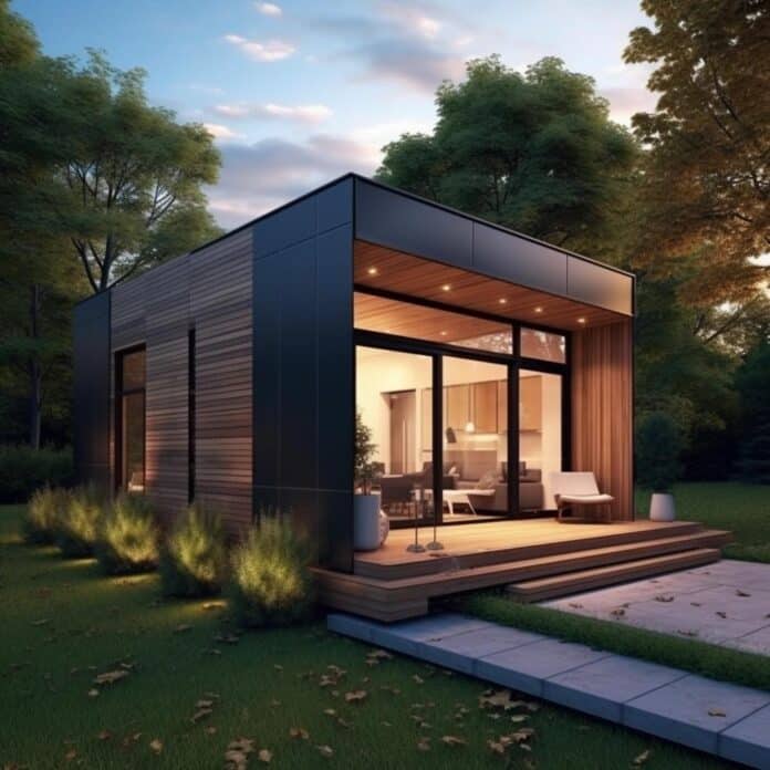 Mini casa de 4x5m em 2024: projeto ideal e confortável