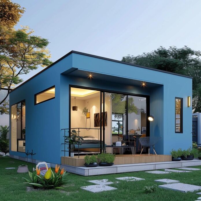 Mini Casa Perfeita em Terrenos Pequenos: 5 Soluções